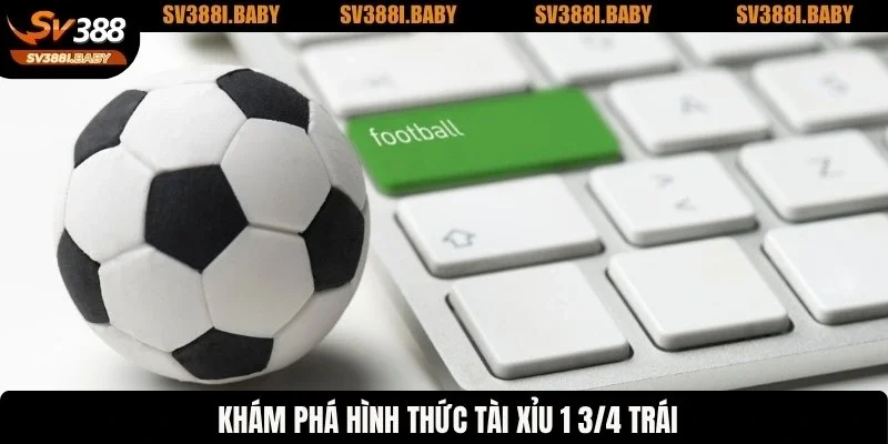 Khám phá hình thức tài xỉu 1 3/4 trái